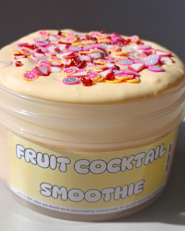 Fruit cocktail smoothie slime