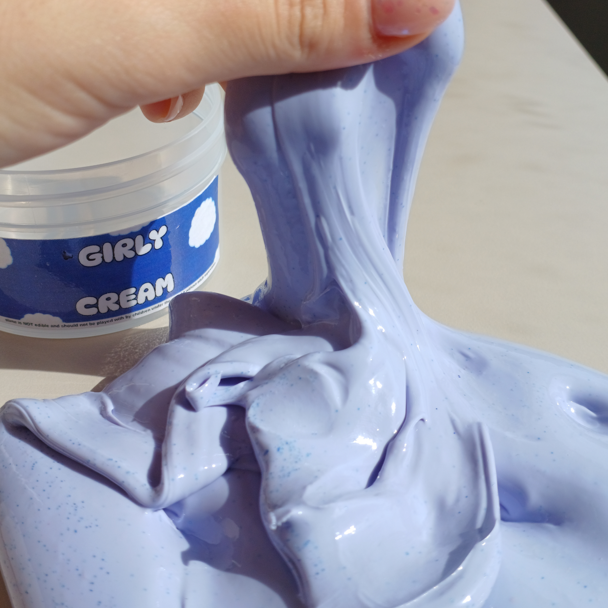 Girly Cream slime - Image 3