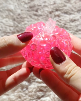 Pink coral crunch squishy